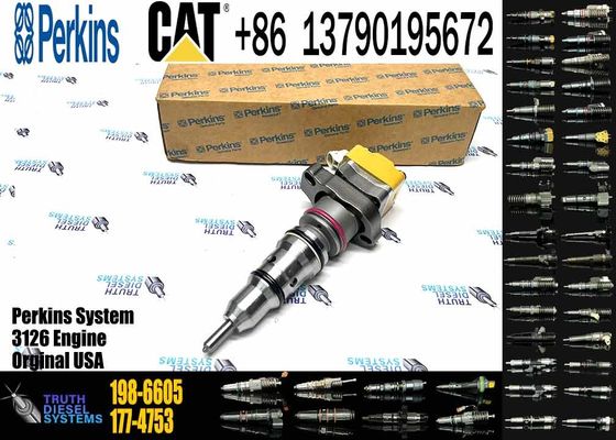 Common Rail Fuel Injector 1986605 198-6605 For Caterpillar C7 Excavator 3126B/E 322C 325C Engine 1986605 198-6605