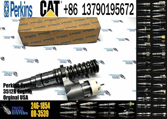 Fuel Injector 246-1854 2461854 Diesel Engine Fuel Injector 10R-7238 10R7238 for CAT 3508C 3512C 3406E 3512B