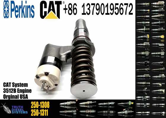 250-1308 2501308 Diesel Fuel Injector for Caterpillar CAT 3512B 3516B 10R-1280 Common Rail Injection Valves