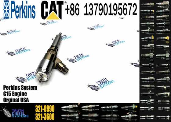 New Diesel Fuel Injector 321-0990 2645A743 10R-7668 2645A705 2645A709 2645A731 for Caterpillar C6.6 Perkins 1106D