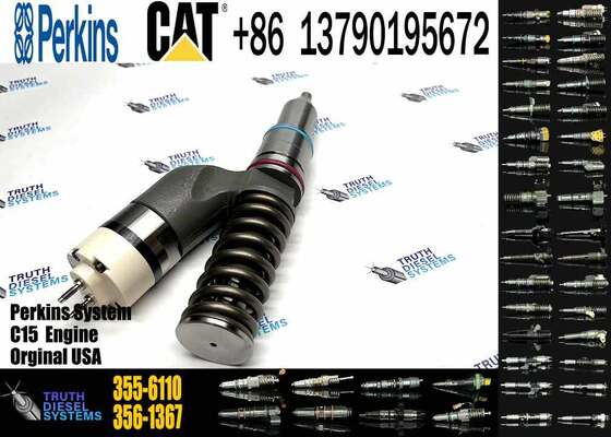 Injector 253-0615 Common Rail Injector 356-1367 3561367 355-6110 244-7715 10R-3264 10R-0956 for C15 Engine