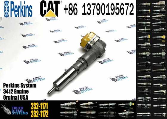Excavator 3408 3412E Diesel Engine Fuel Injector 232-1171 2321171 10R1267 INJECTOR GP