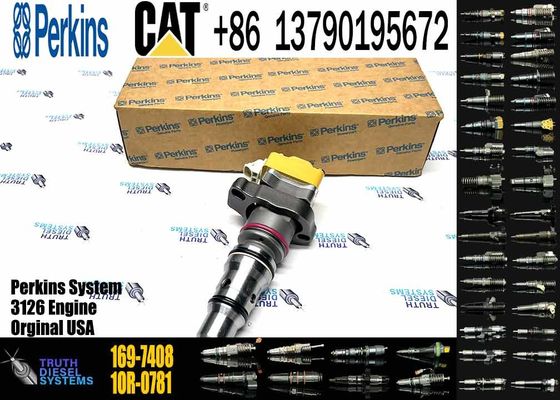 1563895 1697408 Engine Parts Fuel Injector 156-3895 169-7408 171-9704 For CAT Caterpillar 3412 1719704 engine