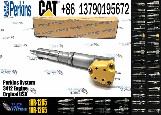 Excavator Engine parts Fule Injetor 196-1401 10R-1265 222-5966 173-9379 173-9268 138-8756 for 3412E 3408 Fuel Injector