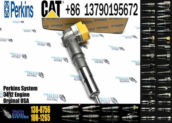 New Diesel Engine Fuel Injector 138-8754 0R-8624 153-5938 20R-4148 For Caterpillar CAT Engine Industrial 138-8756 3412E
