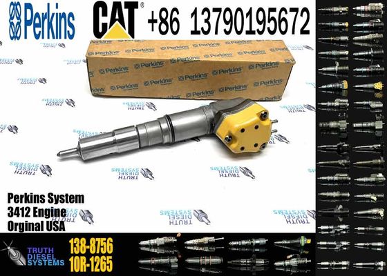New Diesel Engine Fuel Injector 138-8754 0R-8624 153-5938 20R-4148 For Caterpillar CAT Engine Industrial 138-8756 3412E