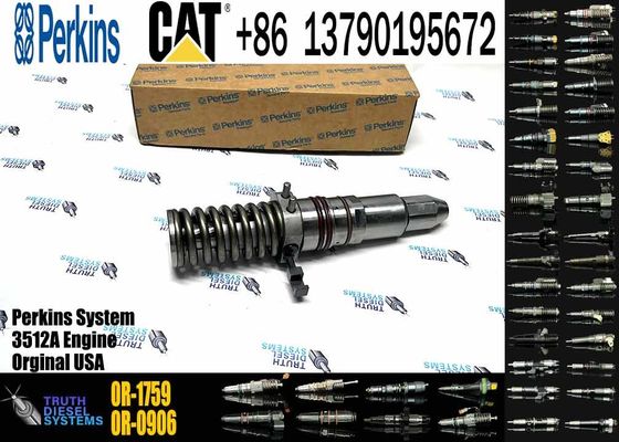 Common Rail Injector 0R-1759 0R1759 High Quality Fuel Injector For CAT Excavator 3512 3516 3508