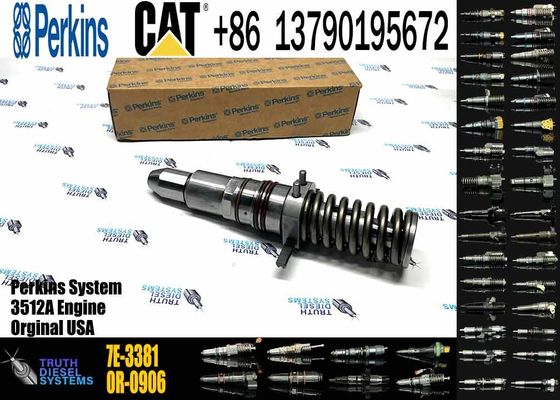Excavator Parts 3512A Engine Injector 7E-3381 9Y-0052 4 w-3563 961-4357 7E-2269 0R-175fuel injector For Excavator