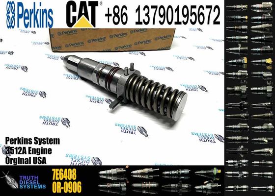 Excavator Parts 3512A Engine Injector 7E6408 4P9077 9Y3773 7C4148 6L4357 6L4355 fuel injector For Excavator