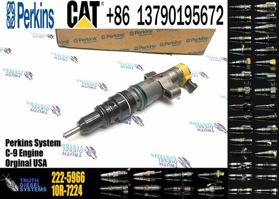 High quality common rail injector 222-5966 3412 fuel injector for diesel engine fuel injection pump
