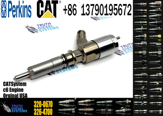 Excavator Spare Parts Common Rail Diesel Fuel Injector 320-0670 2645A745 For CAT Perkins C6.6 320D Engine