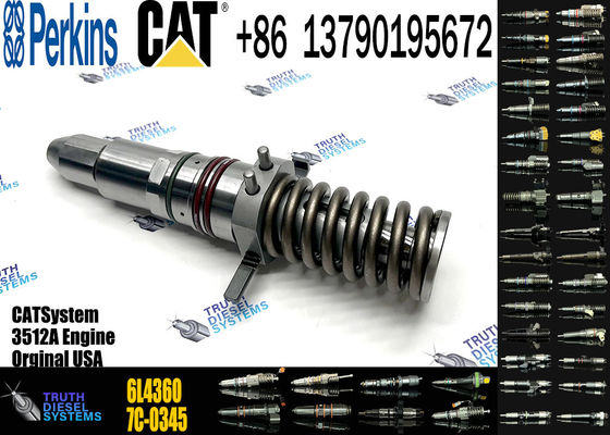 Diesel Engine Injector7E-33819Y3773 7C4148 6L4357 6L4355 6L4360 0R-8338 111-3718 10R-1252For Caterpillar C3512A Common Rail