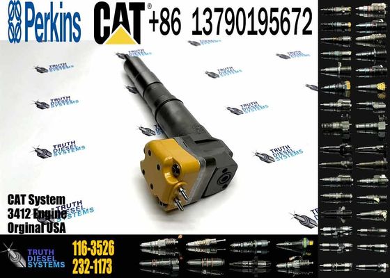 Excavator Parts 3126 Engine Injector 111-7916 177-4753 116-3526 138-8756 222-5963 222-5972fuel injector For Excavator