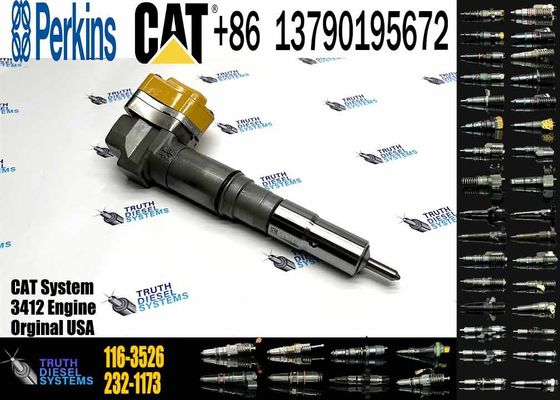 Excavator Parts 3126 Engine Injector 111-7916 177-4753 116-3526 138-8756 222-5963 222-5972fuel injector For Excavator