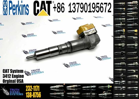 3408 3412 Engine Fule Injetor 174-7526 232-1168 232-1170 173-9268 232-1171 162-9610 232-1173