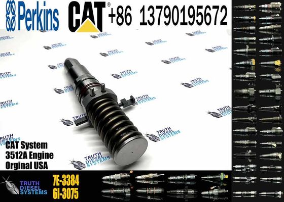Diesel Engine Injector 7C-41750R-0906 7E-3384 7C-4173 9Y-1785 6I-3075 7C-4184 For Caterpillar C3512A Common Rail