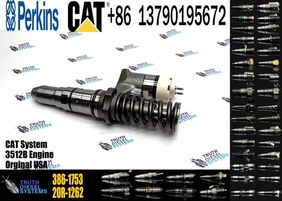 Diesel Engine Injector 386-1760 379-0509 386-1753 373-4087 266-4387 392-0208 20R-1272For Caterpillar C3512B Common Rail