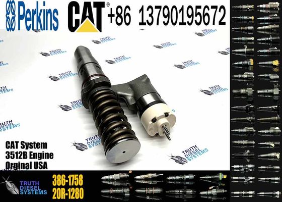 3512B Diesel Engine Parts Fuel Injector 386-1771 10R-3255 386-1754 386-1758 For CAT Caterpillar Construction Machinery