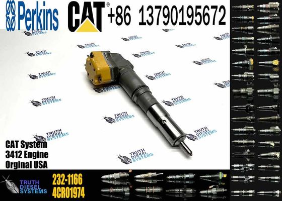 New Diesel Common Rail Fuel Injector 232-1166 232-1167 20R-5392 232-1168 Engine Parts For CAT Caterpillar 3412