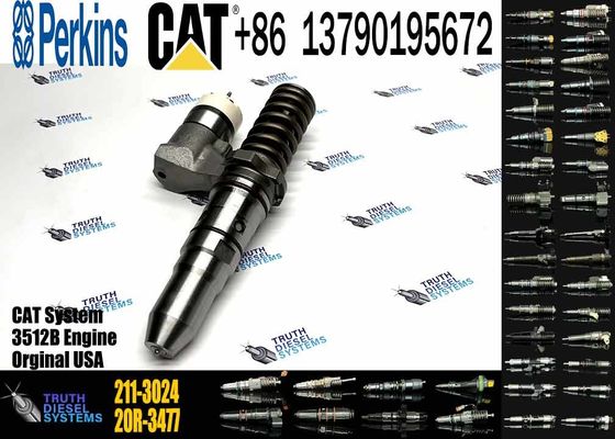 3512B Diesel Engine Parts Fuel Injector 392-0205 211-3024 230-9457 249-0746 for CAT Caterpillar Construction Machinery
