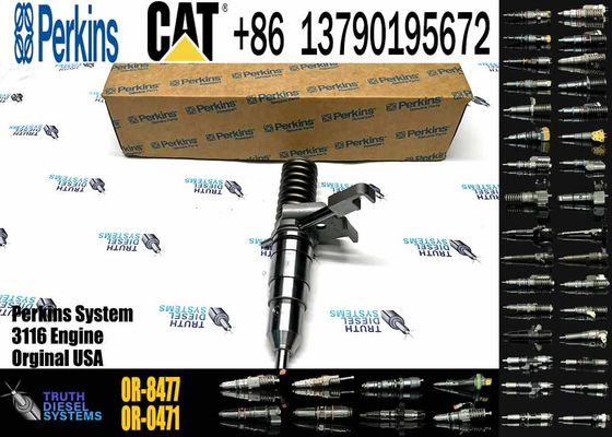 CAT Fuel Injector 127-8211 0R-8477 Common Rail Fuel Injector for Caterpillar Machinery 3116 Diesel Engine Parts