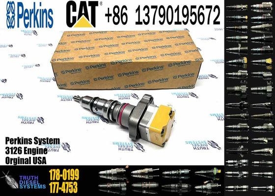 Fuel Injector 178-0199 3126 Diesel Engine Parts Common Rail Injector 177-4754 1780199 178-0198 205-1285