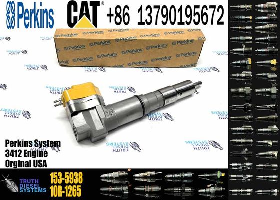 Excavator Spare Parts 153-5938 Engine 3412E INJECTOR GP 1535938 for Caterpillar