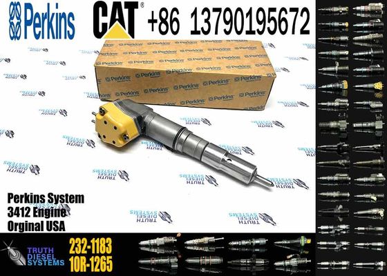 Excavator Engine Parts Fule Injetor 232-1173 232-1183 232-1168 174-7528 174-7526 10R-1266 for 3412E 3408 Fuel Injector