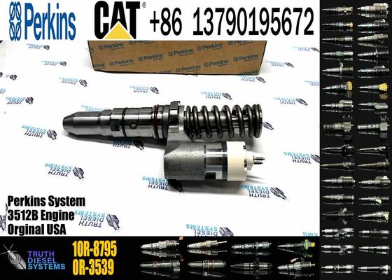 Common Rail Fuel Injector 249-0746 10R-2826 10R-2827 CAT 3512B Injector for Caterpillar Machinery Diesel Engine Parts