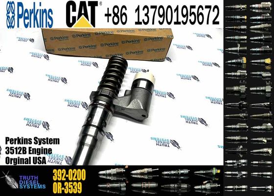 Fuel Injector 392-0200 3920200 Diesel Engine Fuel Injector 20R-1264 20R1264 for CAT 3508B 3512B 3516B 3512C 3516C