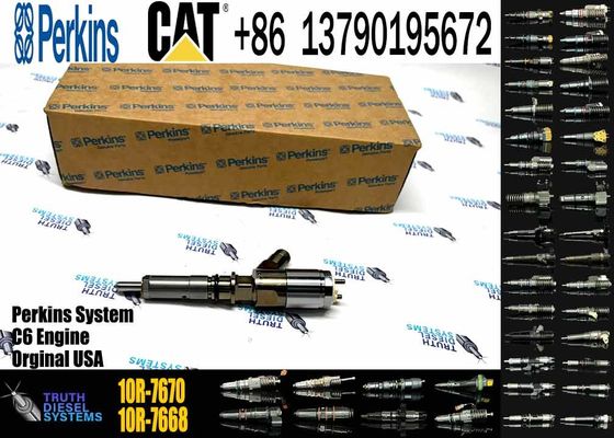 320-0670 10R-7670 3200670 10R7670 Common Rail Fuel Injector Compatible with Caterpillar CAT C6.6 Engine