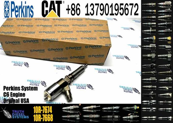 10R-7672 10R-7673 Common Rail Injector for Caterpillar CAT Perkins C6.6 C4.4 Engine