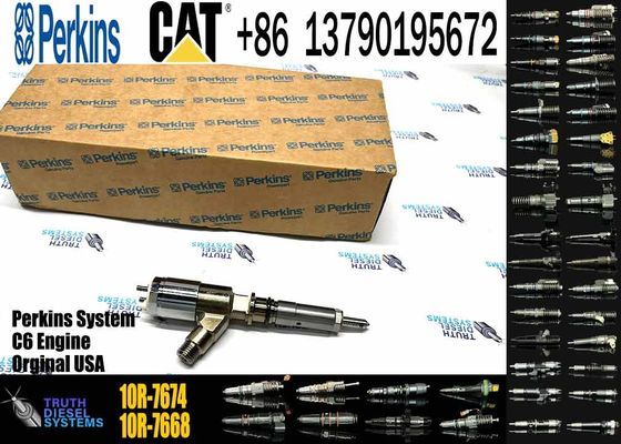 10R-7672 10R-7673 Common Rail Injector for Caterpillar CAT Perkins C6.6 C4.4 Engine