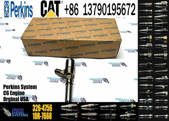 New 326-4756 326-4700 3264700 10R-7675 10R7675 Diesel Fuel Injector for Caterpillar for CAT C6 C6.4 320D 321D 312D 313D 323D New