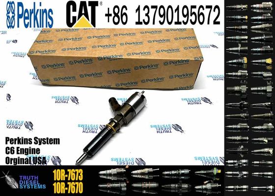 10R7673 10R-7673 Fuel Injector CAT C6.6 Common Rail Fuel Injector 3200690 320-0690 for Cat 928H 928HZ 930H 938H 963D