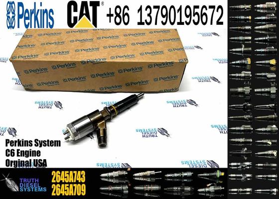 2645A743 New Common Rail Injector 2645A738 2645A745 Factory Diesel Injector 2645A746 320-0677 320-0680 for CAT Excavator