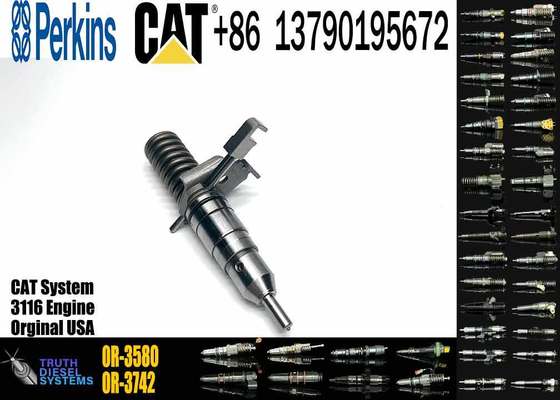 Excavator Injector 107-7733 107-1230 0R-3580 127-8205 0R-8479 127-8216 0R-8682 Diesel Engine Parts Nozzle Assembly Auto Parts