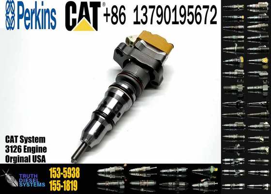 Common Rail Injector Fuel Injector 174-7526 174-7528 179-6020 153-5938 for 3412 Excavator 3412E/5110B