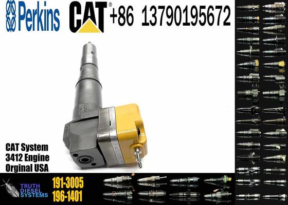 Common Rail Injector 191-3005 198-4752 198-6877 20R-4147 Engine Parts Fuel Injectors for 3412 Engine