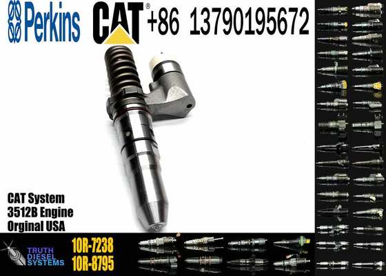 246-1854 2461854 Diesel Fuel Injector for Caterpillar CAT 3508C 3512C 10R-7238 Common Rail Injection Valves