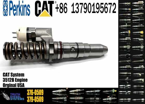 376-0509 3760509 Diesel Fuel Injector for Caterpillar CAT 3512 20R-0849 Common Rail Injection Valves