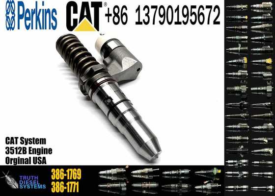 386-1769 3861769 Diesel Fuel Injector for Caterpillar CAT 3508B 3512B 3516B 20R-1278 Common Rail Injection Valves