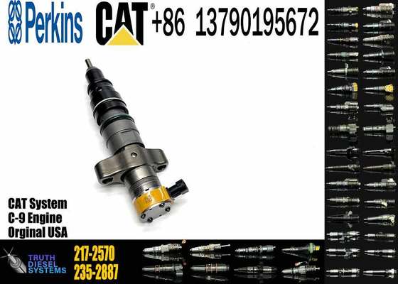 217-2570 Common Rail Fuel Injectors 217-2570 Excavator Parts 267-3360 254-4339 245-3516 For Diesel Fuel Engine 217-2570