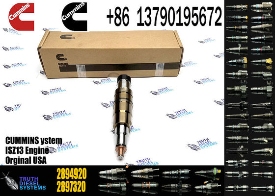 High Precision Diesel Common Rail Fuel Injector 2894920 5579415 for Cum-mins ISX XPI X15 Series Injector High Performance Fuel Injectors