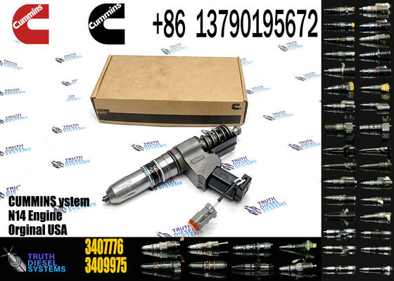 Common Rail Fuel Injector 3407776 3087807 3411385 341176 3409975 for Cummins QSN14 N14 Engine Excavator Parts