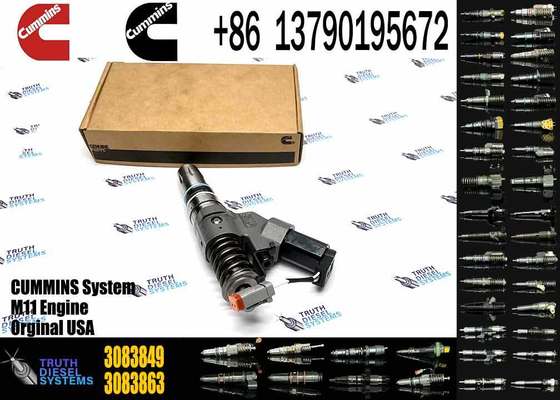 QSM ISM M11 Diesel Engine Parts 3083849 3411756 Fuel Injector for Cummins