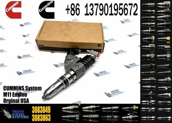 QSM ISM M11 Diesel Engine Parts 3083849 3411756 Fuel Injector for Cummins