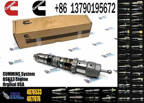 Used QSK60 QSK23 QSK19 Engine Fuel Injector Models 4076533 4077076 4088431 for Machinery Repair Shops