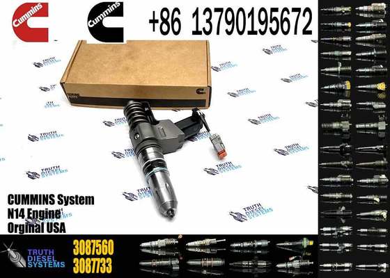 New Fuel Injector 3076050 4307516 3087560 4384360 3411760 3411765 for Cummins N14 Injector Nozzle Diesel Engine Spare Parts