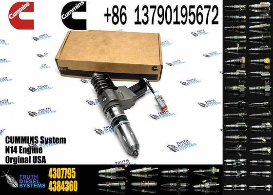 Construction Machinery PartsFuel Injector for N14 Diesel 3080931F 3087558F 4307795 6087807 for CUMMINS Diesel Engine